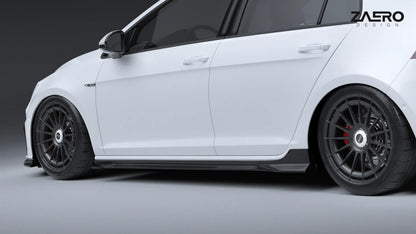 ZAERO DESIGN Progi boczne VW Golf 7 GTI/GTD