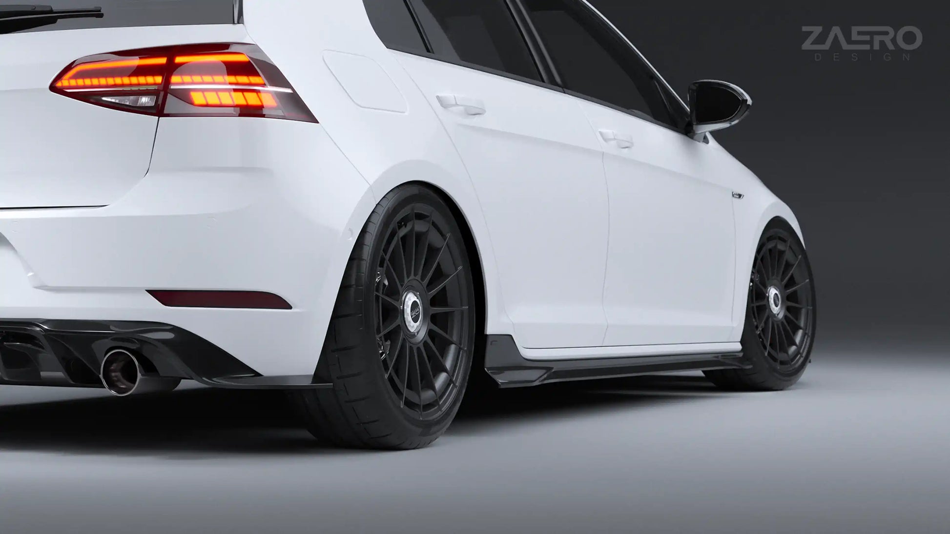 ZAERO DESIGN Progi boczne VW Golf 7 GTI/GTD
