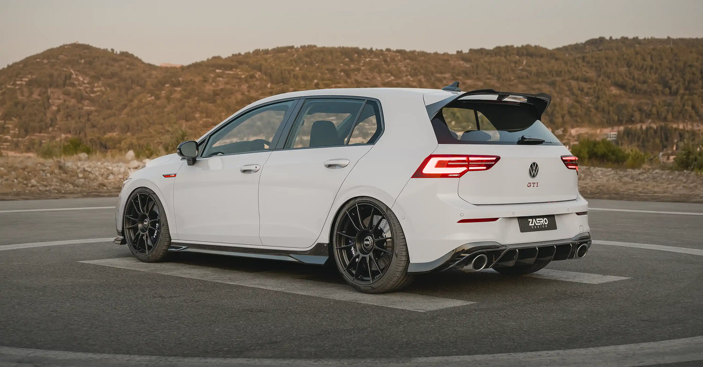 ZAERO DESIGN Dyfuzor tylny VW Golf 8 GTI Clubsport