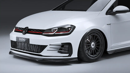 ZAERO DESIGN Splitter przedni VW Golf 7 GTI/GTD