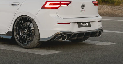 ZAERO DESIGN Dyfuzor tylny VW Golf 8 GTI Clubsport