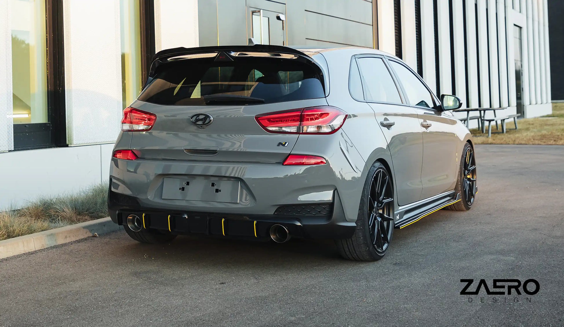 ZAERO DESIGN Spoiler tylny i30N Pre-Facelift