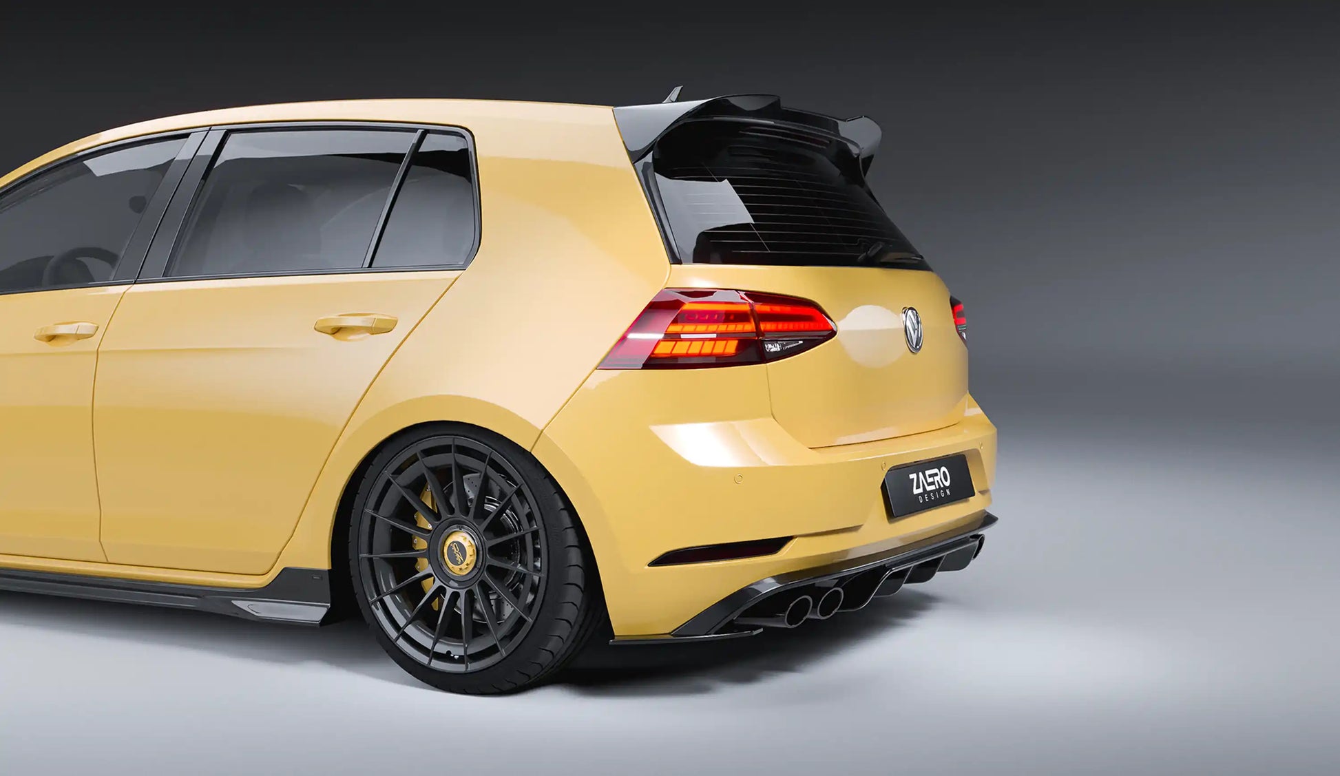 ZAERO DESIGN Spoiler tylny VW Golf 7.5 GTI Facelift