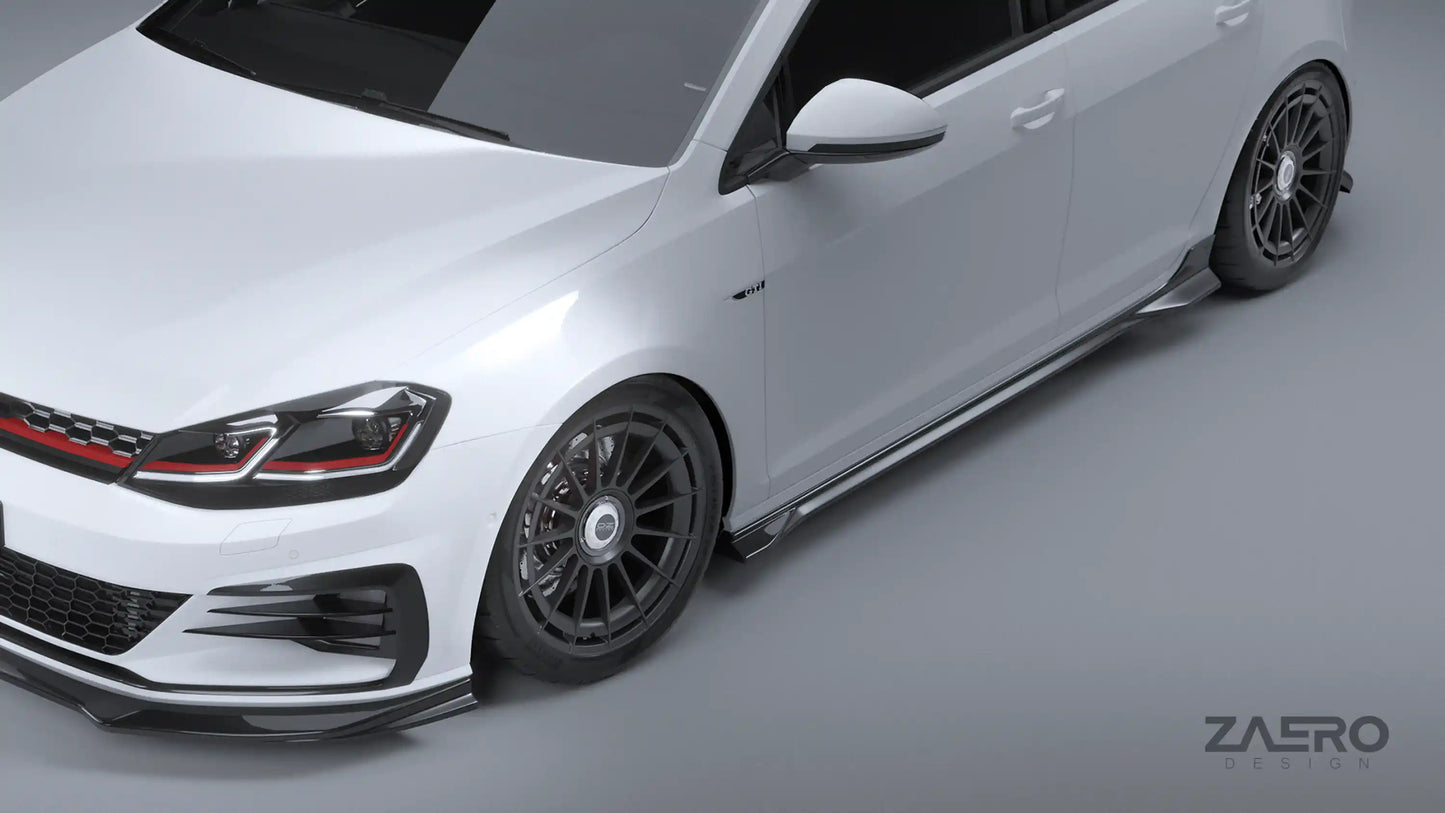 ZAERO DESIGN Progi boczne VW Golf 7 GTI/GTD