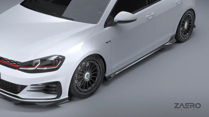 ZAERO DESIGN Progi boczne VW Golf 7 GTI/GTD