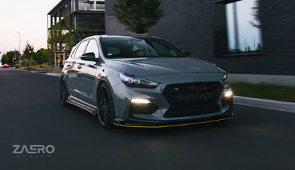 ZAERO DESIGN Splitter przedni i30N Pre-Facelift