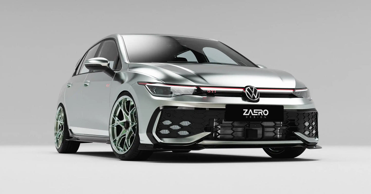 ZAERO DESIGN Front Lip VW Golf 8.5 GTI