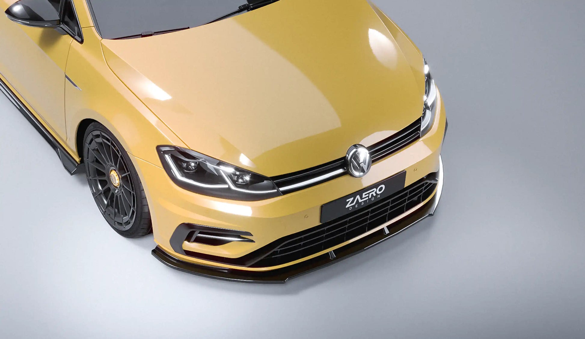 ZAERO DESIGN Front Lip VW Golf 7.5 R (2017–2019)