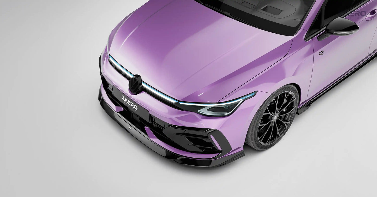 ZAERO DESIGN Front Lip VW Golf 8.5 R (Facelift)