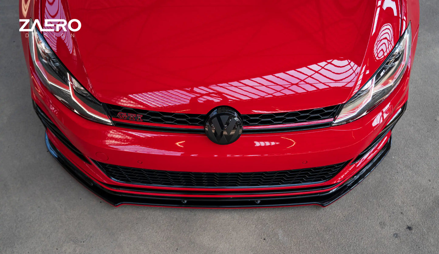 ZAERO DESIGN Splitter przedni VW Golf 7 GTI/GTD