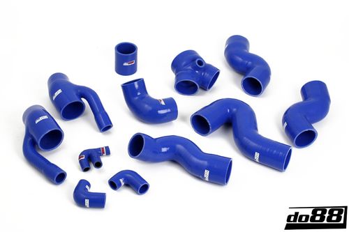 Zestaw węży silikonowych do88 Audi S4 Niebieski do88-kit109B