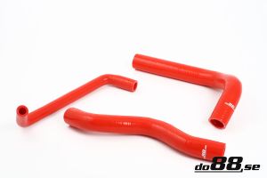 Zestaw węży silikonowych do88 Volvo 240 (1975-1993) Czerwony do88-kit11R