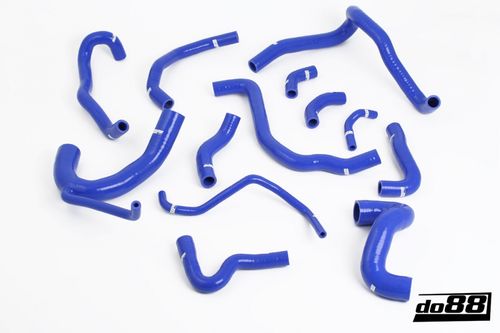 Zestaw węży silikonowych do88 Audi S4 Niebieski do88-kit133B