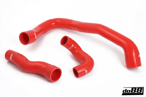 Zestaw węży silikonowych do88 Volvo S60 (2010-2013) Czerwony do88-kit154R