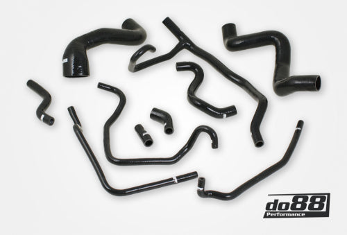 Zestaw węży silikonowych do88 Porsche 968 Czarny do88-kit178S