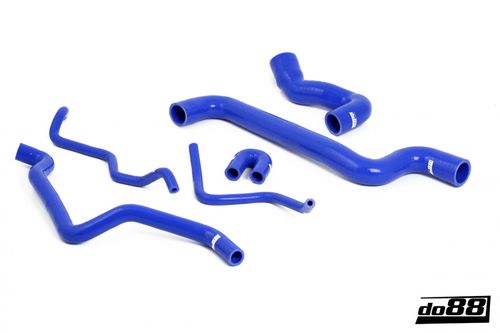 Zestaw węży silikonowych do88 Saab 9-5 (1998-2010) Niebieski do88-kit58B