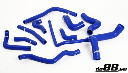Zestaw węży silikonowych do88 Audi S4 Niebieski do88-kit97B