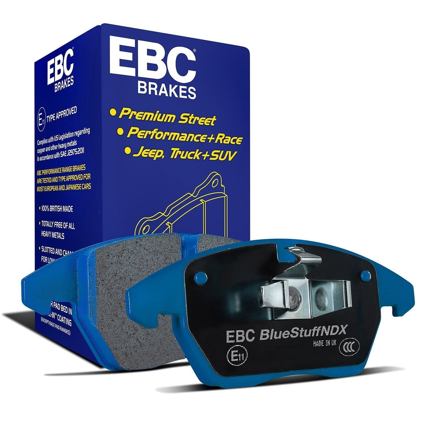 EBC Brakes Bluestuff przednie klocki hamulcowe do Audi S3 (8V) DP52127NDX