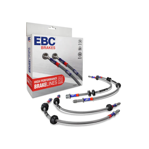 EBC Brakes BLA przewody hamulcowe w stalowym oplocie do BMW M3 (F80) BLA1217-4L