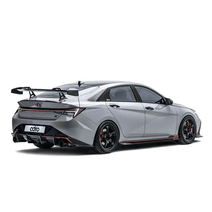 Hyundai Elantra N – tylne skrzydło swan neck AT-R1 carbon ADRO