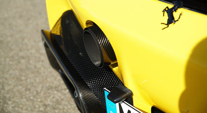 NOVITEC Końcówki wydechu carbon, stal nierdzewna – Ferrari SF90 Spider / Stradale – zdjęcie 2