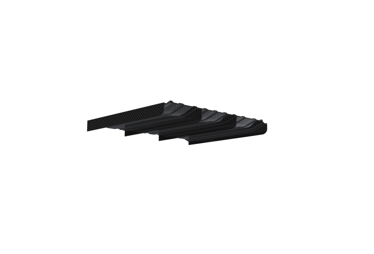 Pokrywa wlotu silnika Porsche GT3RS 1016 Industries