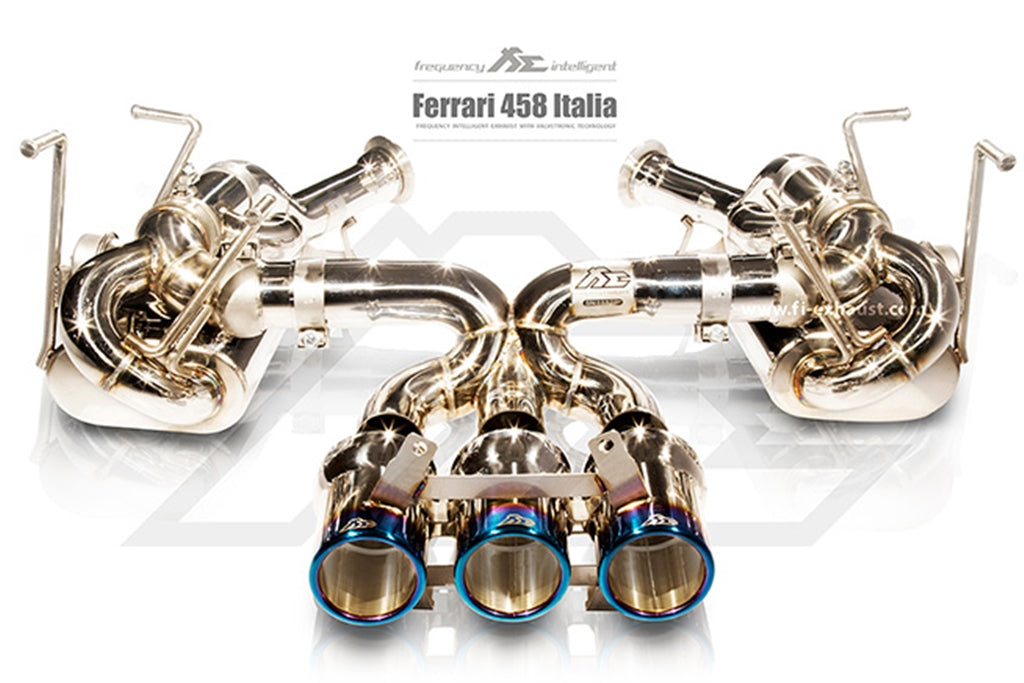 Ferrari 458 Italia Spyder F1 Version 2009 2015 Valvetronic Muffler_1