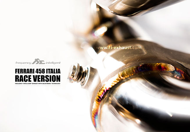 FI Exhaust Ferrari 458 Italia/spyder | Race | 2010-2015