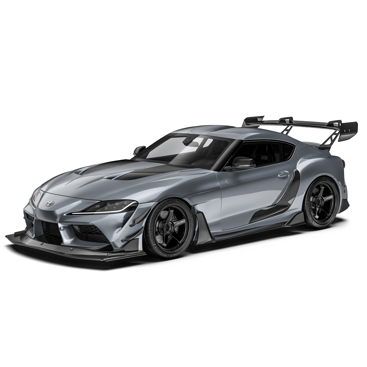 Toyota GR Supra A90 – lotki przednie ARD carbon pre-preg do zderzaka seryjnego ADRO