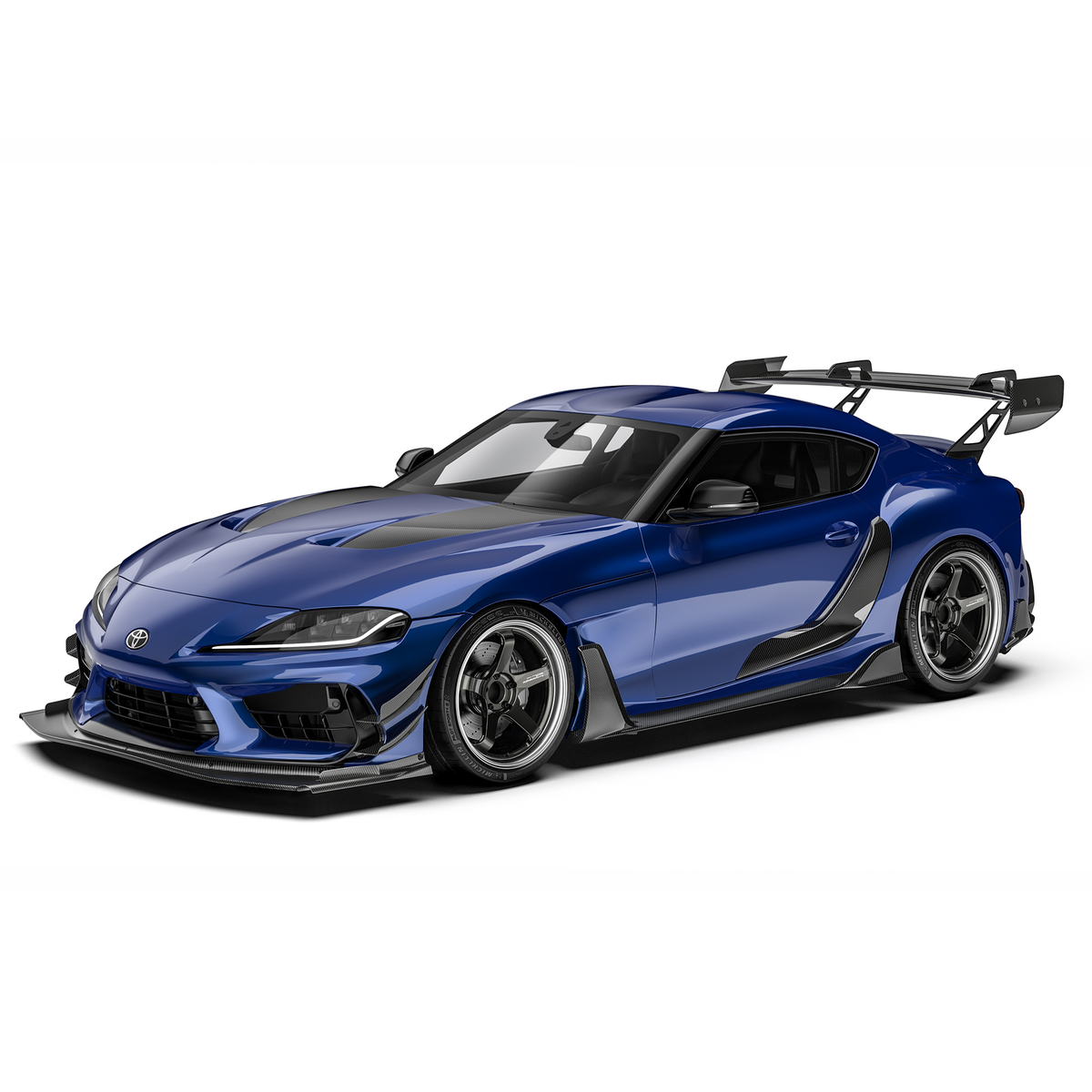 Toyota GR Supra A90 – lotki przednie ARD carbon pre-preg do zderzaka Facelift ADRO