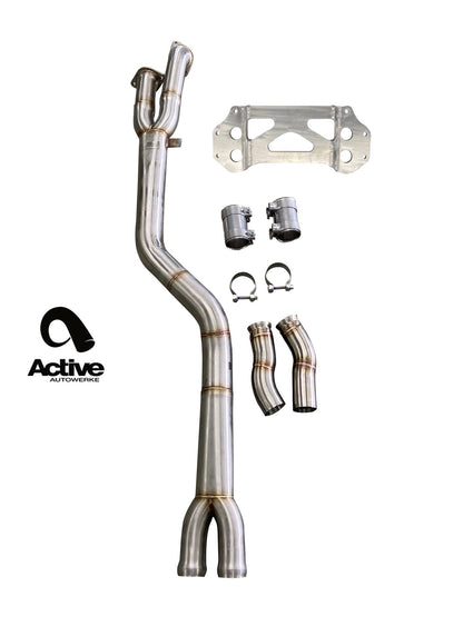 Rura środkowa Active Autowerke BMW G87 M2 (single brace)