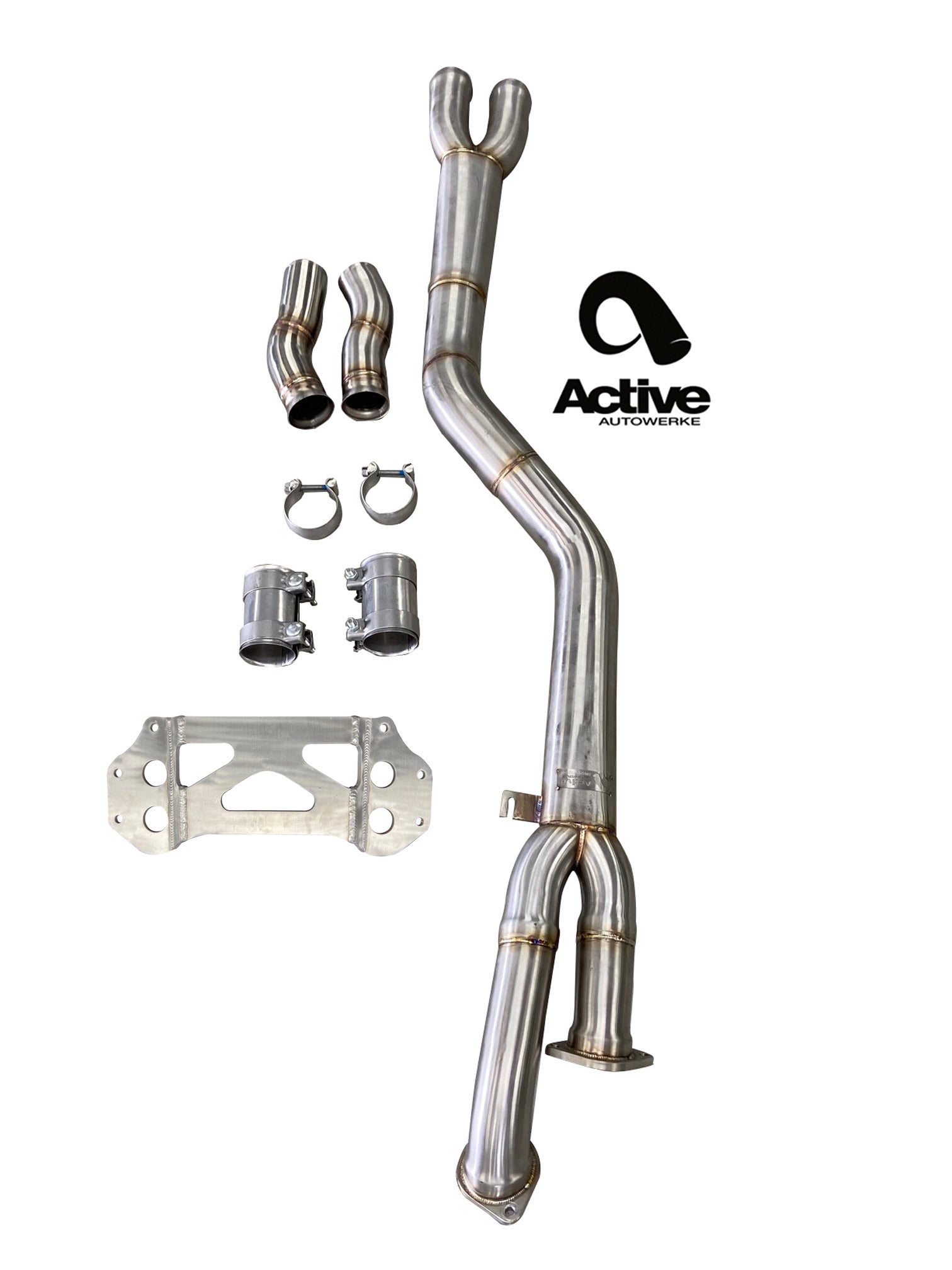 Rura środkowa Active Autowerke BMW G87 M2 (single brace)