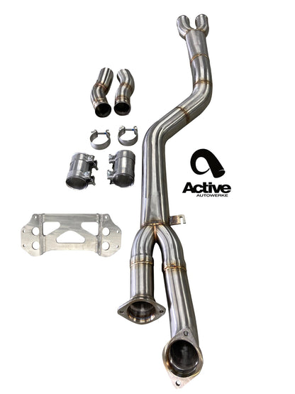 Rura środkowa Active Autowerke BMW G87 M2 (single brace)