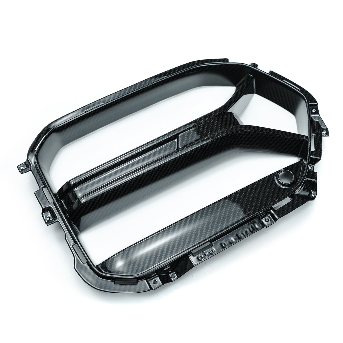 BMW G80 M3/G82 M4 – grill carbon pre-preg do zderzaka ADRO V2
