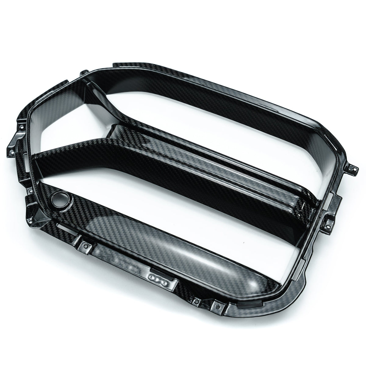 BMW G80 M3/G82 M4 – grill carbon pre-preg do zderzaka ADRO V2