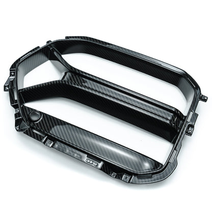 BMW G80 M3/G82 M4 – grill carbon pre-preg do zderzaka ADRO V2