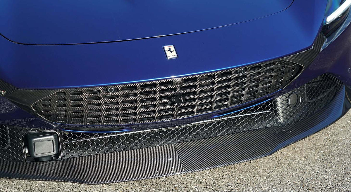 NOVITEC Grill przedni carbon – Ferrari Roma / Spider – zdjęcie 2