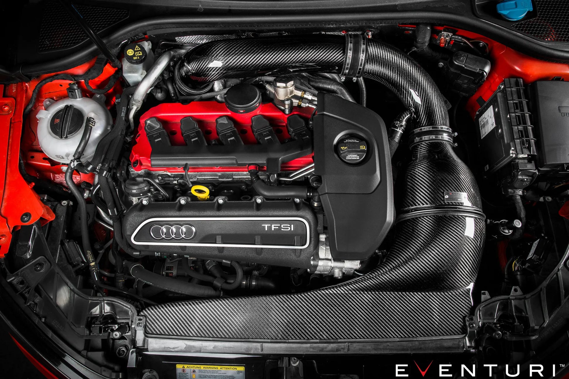 Eventuri Układ Dolotowy Audi 8V RS3 Gen 1 Carbon