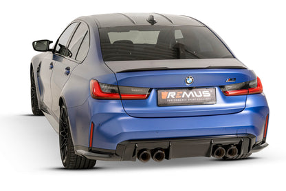 Exhaust Remus Axle-Back-System BMW M3 G80/G81 &amp; M4 G82/G83 Competition