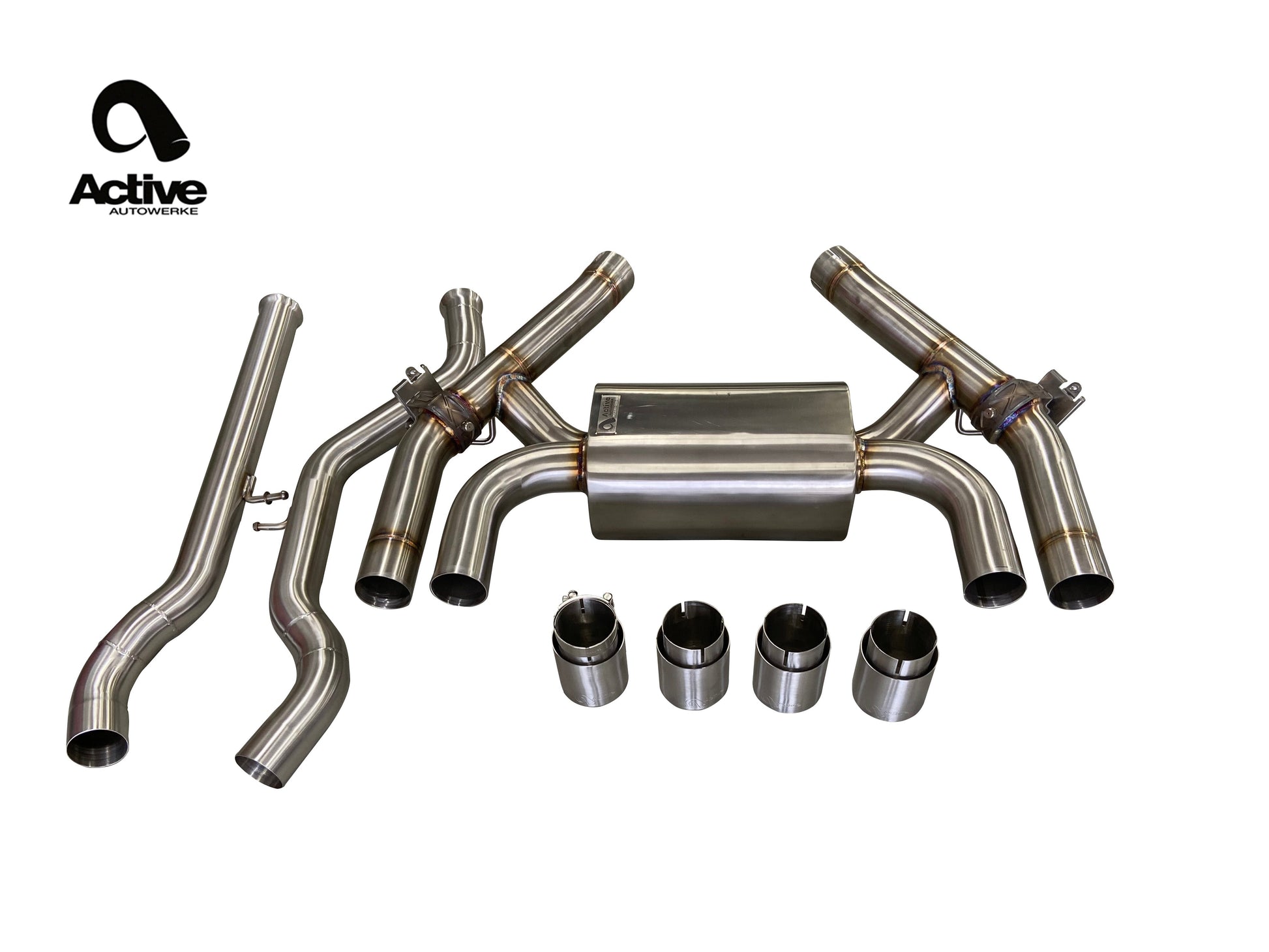 Wydech tylny axle-back Active Autowerke BMW F87 M2 Competition