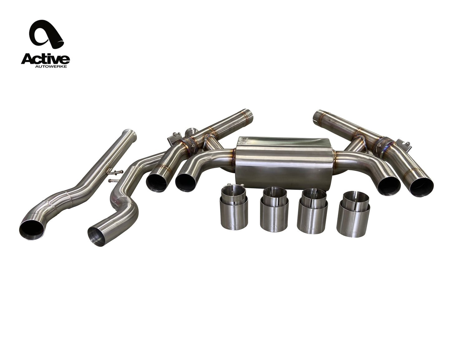 Wydech tylny axle-back Active Autowerke BMW F87 M2 Competition