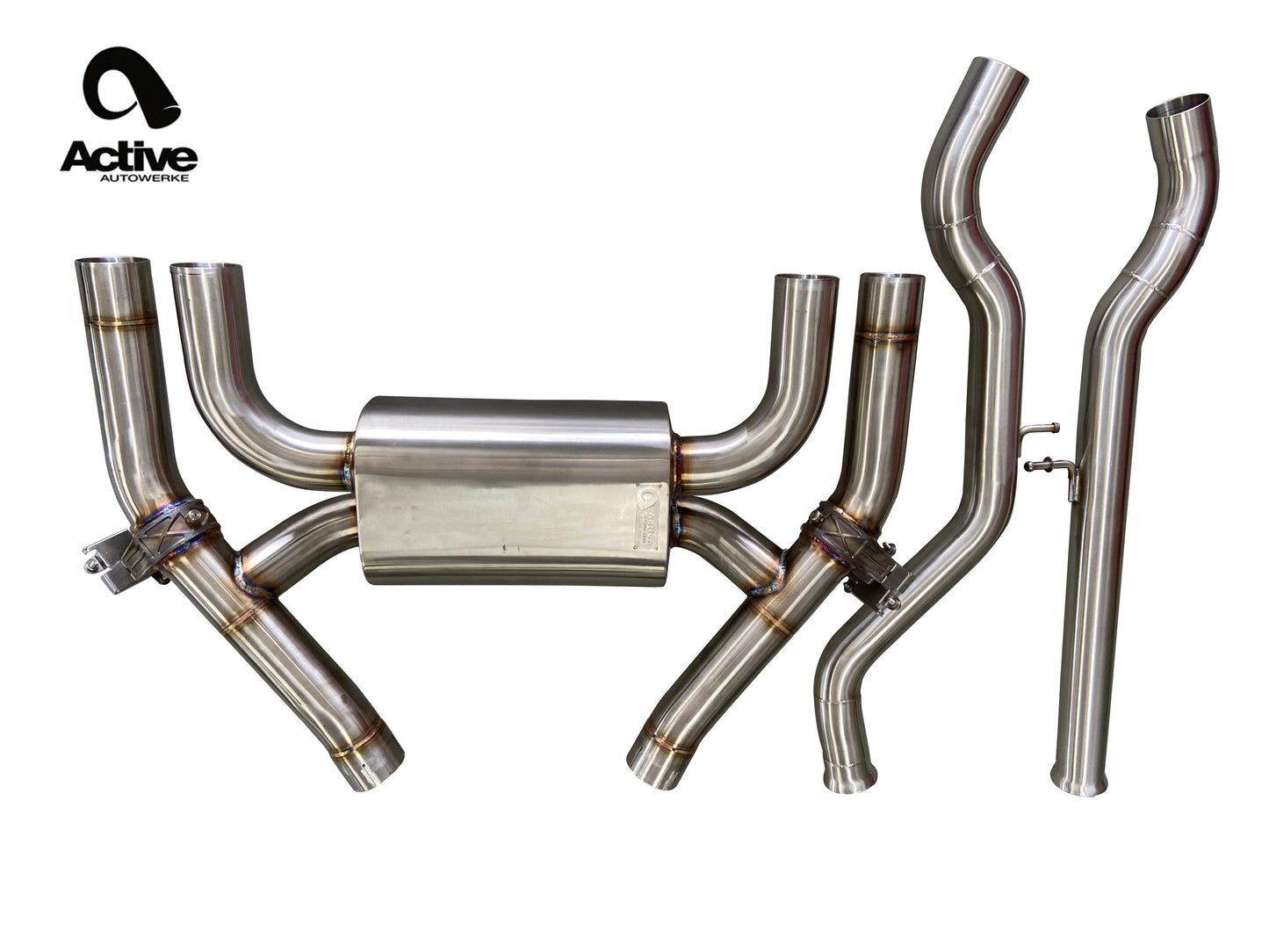 Wydech tylny axle-back Active Autowerke BMW F87 M2 Competition