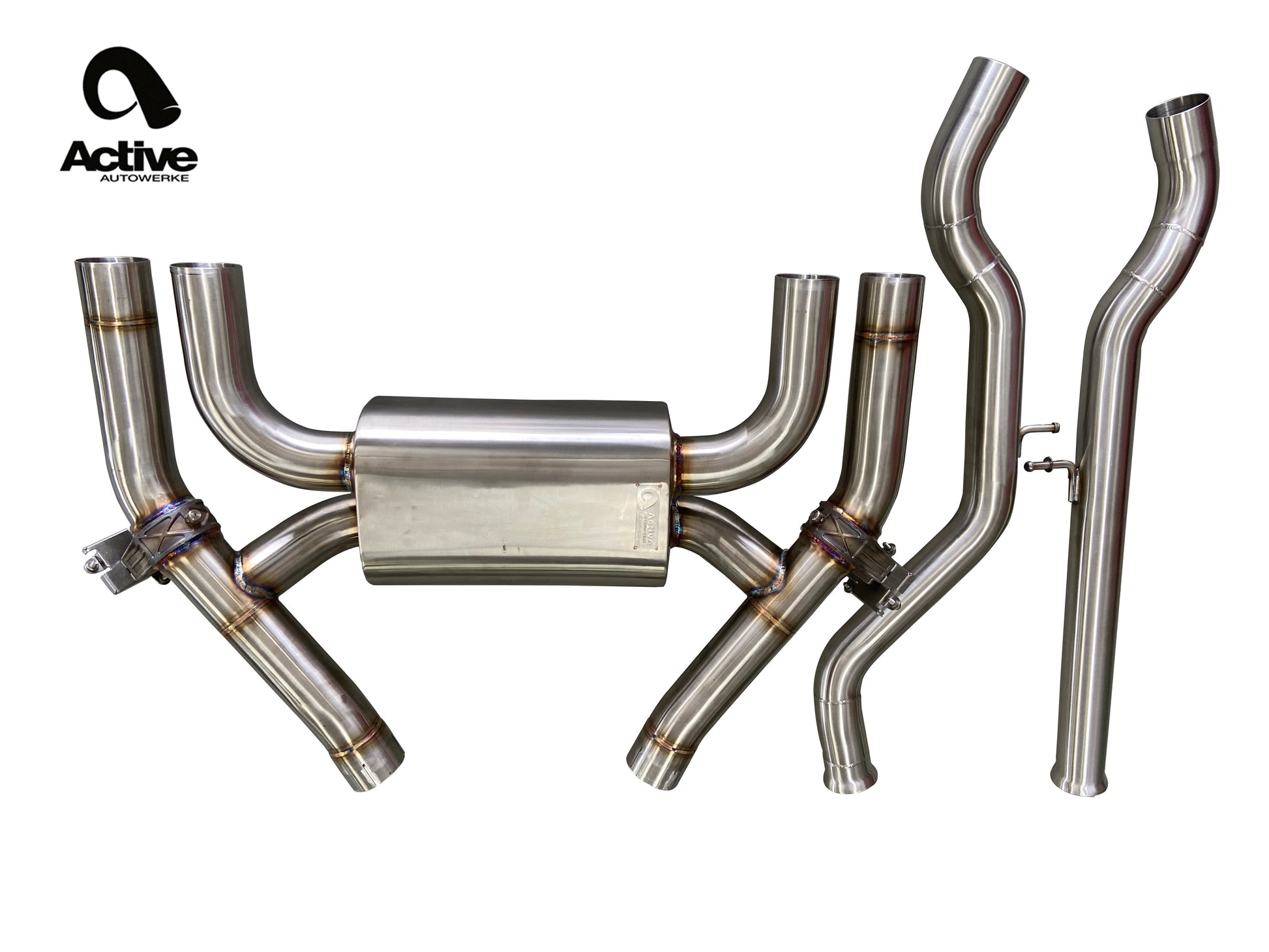 Wydech tylny axle-back Active Autowerke BMW F87 M2 Competition