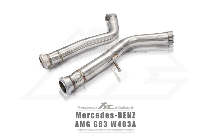 Mercedes Benz W463A Amg G63 4.0Tt M177 Quad Tips 2018 Catless Downpipe