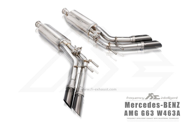 FI Exhaust Mercedes-Benz W463A AMG G63 | Dual Tips | 2018+