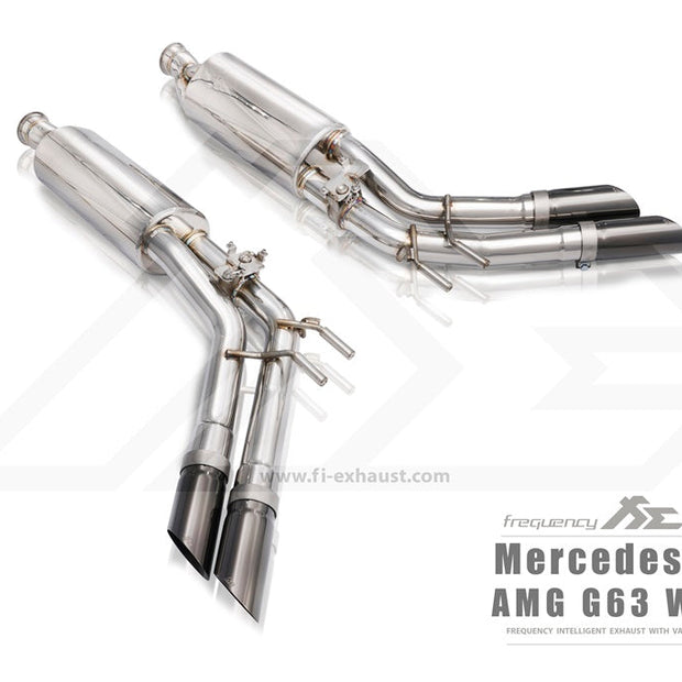 FI Exhaust Mercedes-Benz W463A AMG G63 | Dual Tips | 2018+