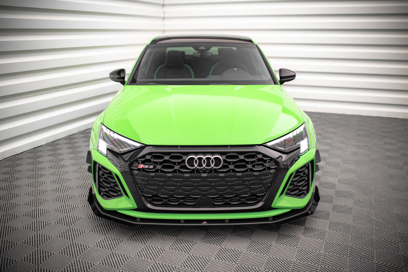 Canards Maxton Audi RS3 8Y Owiewki Zderzaka