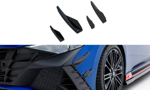 Canards Maxton Hyundai Elantra N Mk7 Bumper Fairings