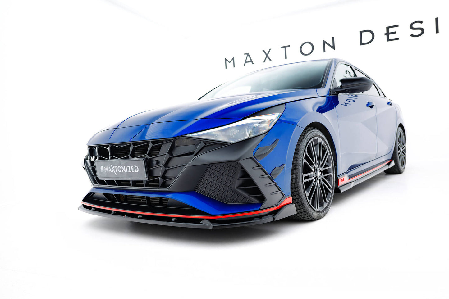 Canards Maxton Hyundai Elantra N Mk7 Owiewki Zderzaka