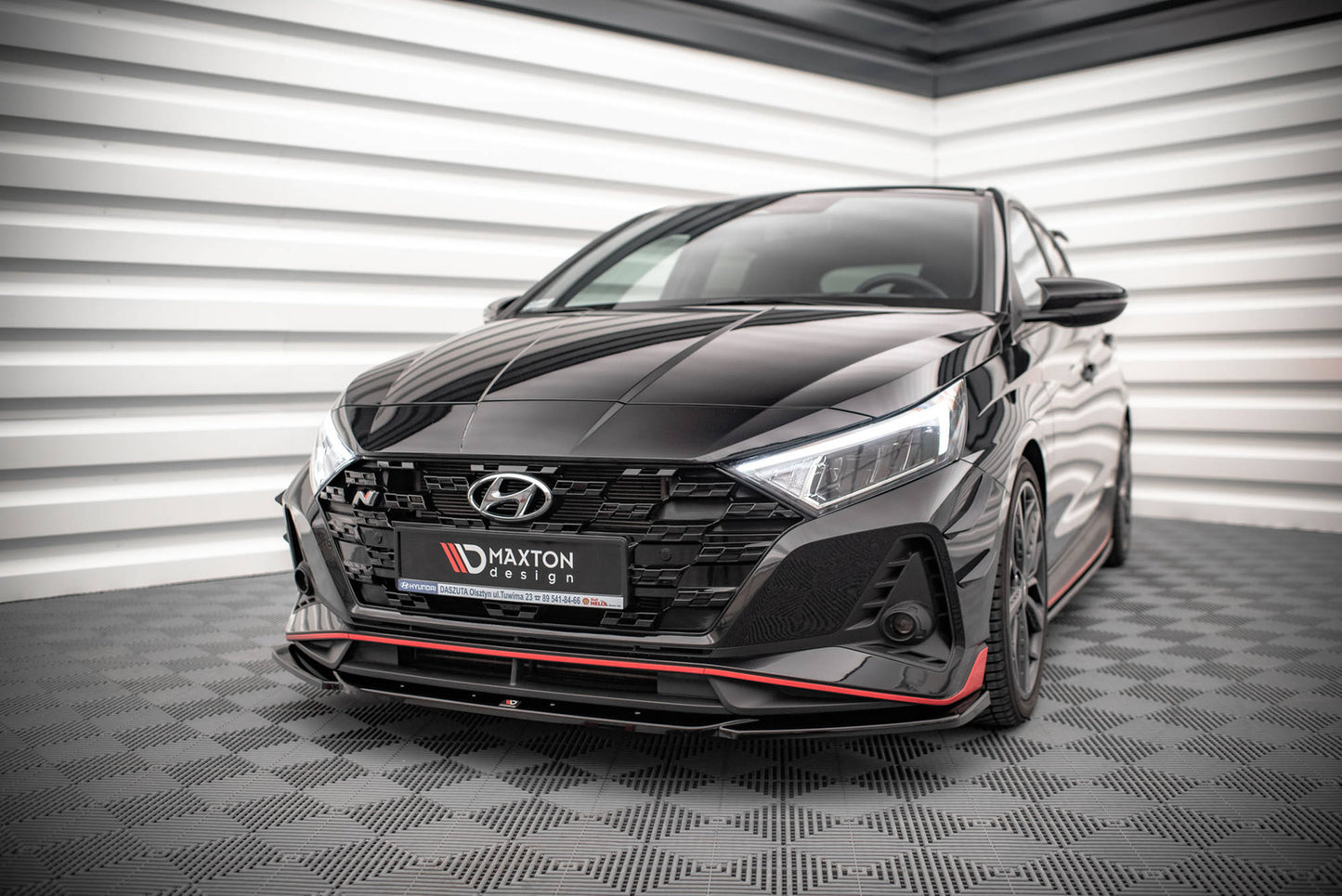 Canards Maxton Design Hyundai I20 N Mk3 Owiewki Zderzaka